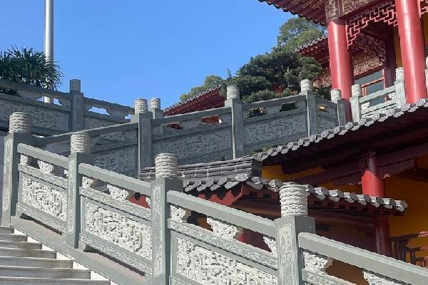 大连古建栏杆批发价格 案例展示二